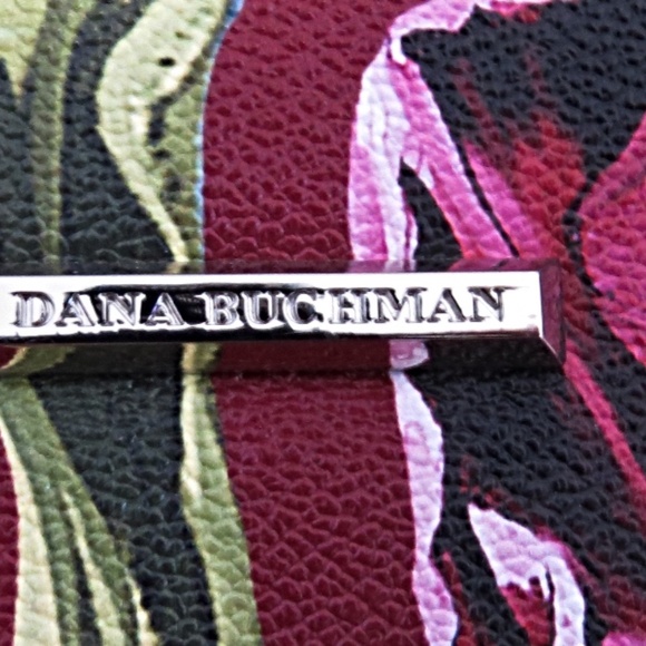 Dana Buchman Burgundy Floral Tote Bag - Picture 13 of 13